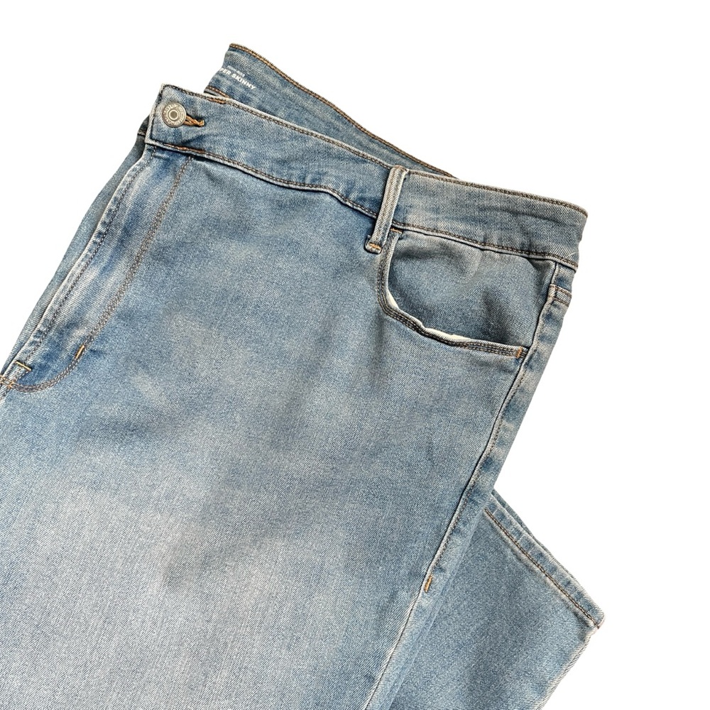 Old Navy High Rise Super Skinny Jeans Stretch Denim Womens Plus Size 28